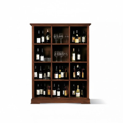 Garderobe Bar Armoire Vitrine Meuble de salon Étagère Design Bois