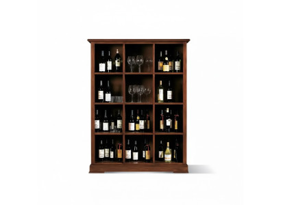 Garderobe Bar Armoire Vitrine Meuble de salon Étagère Design Bois