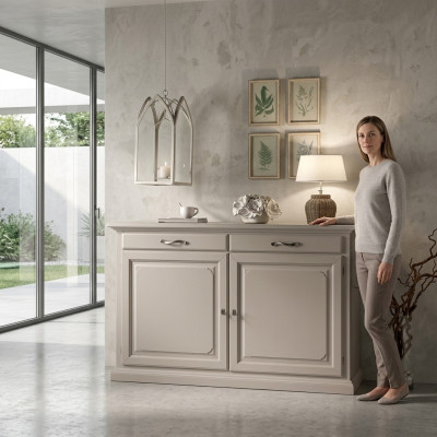 Meuble luxueux Commode Buffet Bahuts Armoires Commodes Beige