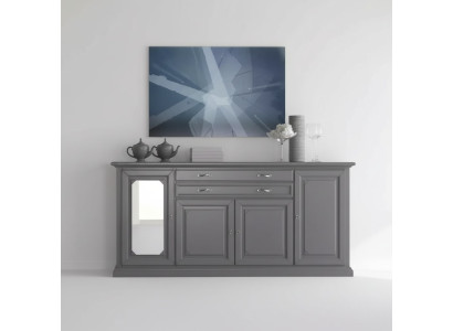 Commode Armoire Buffet Classique Luxe Salon Armoire Bois