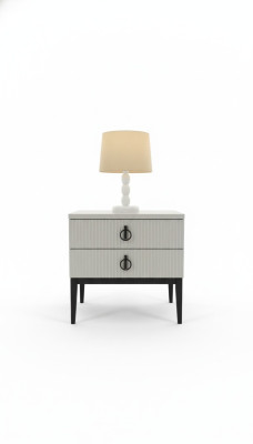 Table de chevet design exclusive. Matériau de haute qualité et aspect luxueux.