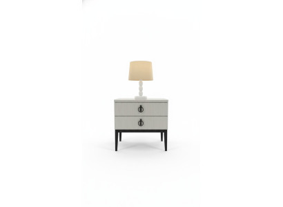 Table de chevet design exclusive. Matériau de haute qualité et aspect luxueux.