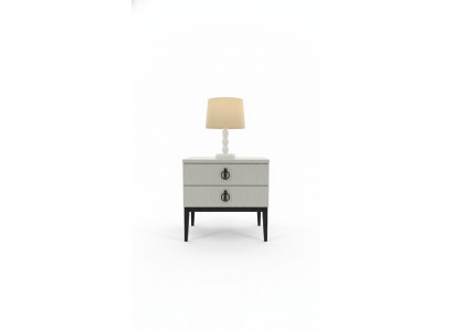Table de chevet design exclusive. Matériau de haute qualité et aspect luxueux.