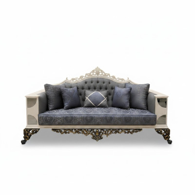 Canapé 3 places luxueux Canapé noble Élégant Salon Canapé Art déco neuf