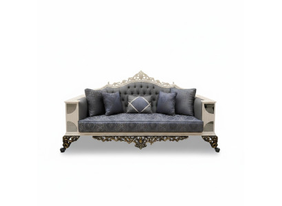 Canapé 3 places luxueux Canapé noble Élégant Salon Canapé Art déco neuf