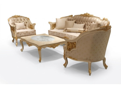 Salon premium Canapé Luxueux Fauteuil moderne Ensemble de canapés neuf