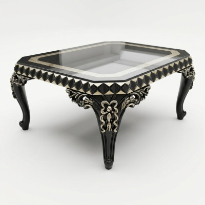 Conception Table basse de luxe Table basse de salon Moderne Table basse en bois