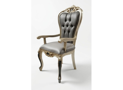 chaise de salle à manger exclusive Chesterfield chaise confortable en bois textile chaises de salle à manger