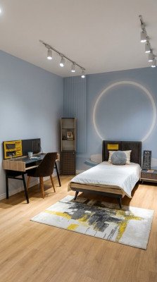 Ensemble complet de chambre d'enfants Jeu de chambre pour jeunes Ensemble moderne de meubles pour enfants de luxe