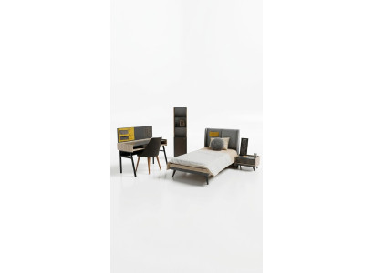 Ensemble complet de chambre d'enfants Jeu de chambre pour jeunes Ensemble moderne de meubles pour enfants de luxe