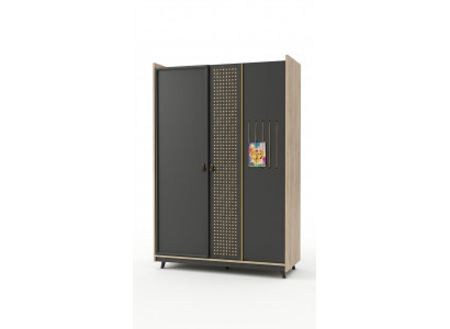 Armoire Armoire Mobilier de chambre de luxe Armoires Enfants Bois Chambre d'enfants