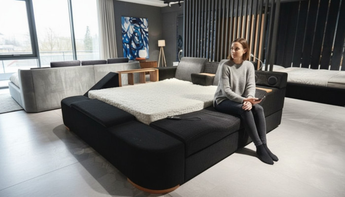 Mobilier de chambre coloré meubles colorés n Lits Lits Noir Lit Moderne.