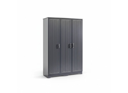 Armoire Armoire Mobilier Chambre Armoires Bois Noir Duplex
