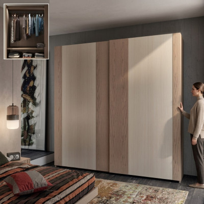 Armoire de chambre Armoire en bois Armoires de luxe Design italien