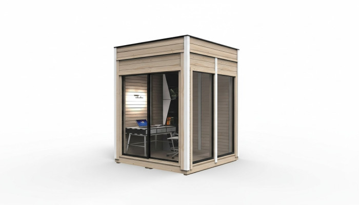 Maison de camping, maison en bois, maison de vacances, cabane de jardin, maison, jardin 245x245x318.