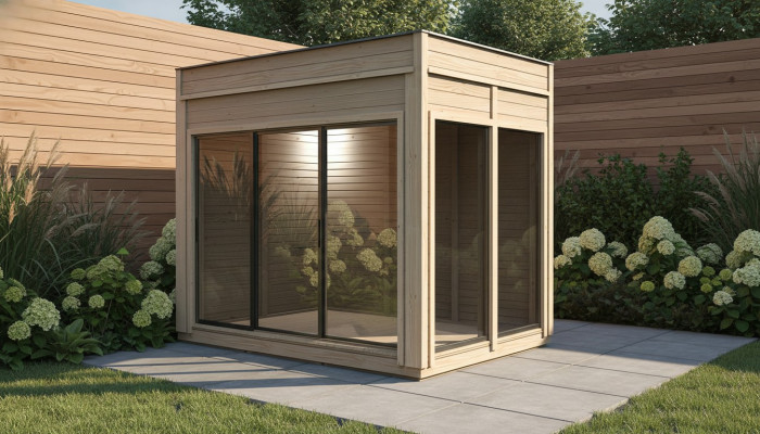 Cabane de camping maison de jardin maison maison en bois maison de vacances chalet camping 245x245x318