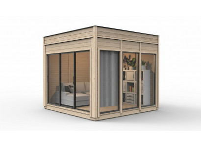 Cabane de camping, maison de jardin, maison en bois, maison de vacances, cabane de jardin 354x354x318