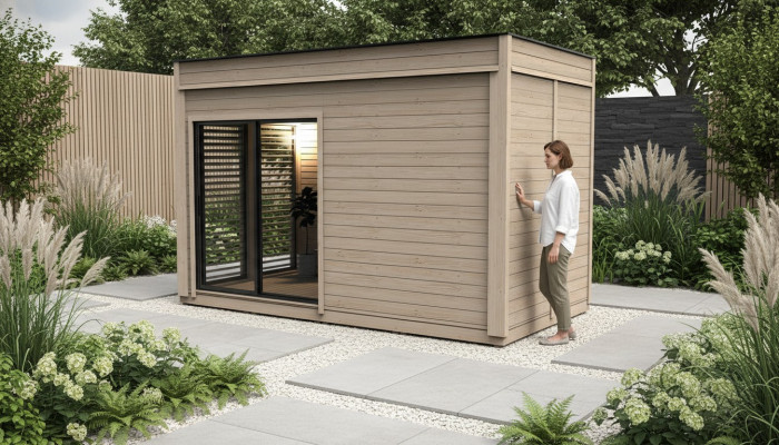 Sauna En bois sauna sec Woodpro sauna en bois de jardin saunas extérieurs chalet