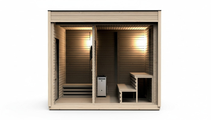 Sauna en bois Sauna sec Sauna de jardin en bois Sauna extérieur Saunas de jardin Sauna de jardin