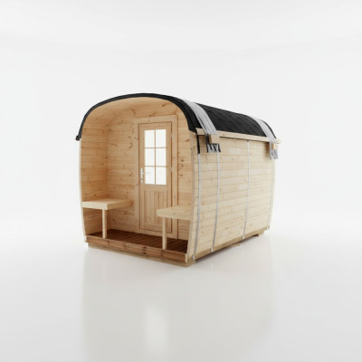 Sauna en bois Sauna sec Sauna en bois de jardin Saunas extérieurs 300x230x270