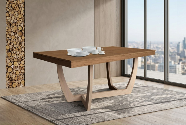 Table de salle à manger extensible table de cuisine tables à manger Table en bois Table en bois moderne