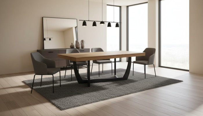 Table à manger table de cuisine 180x90 Tables de designer en bois table en bois tables à manger