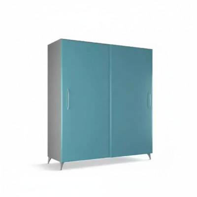 Armoire Chambre Armoire Moderne Placards à vêtements vert turquoise
