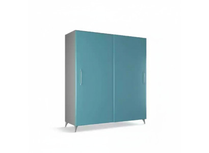 Armoire Chambre Armoire Moderne Placards à vêtements vert turquoise