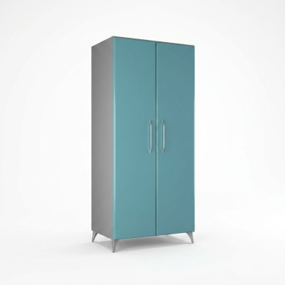 Armoire de chambre Armoire en bois de luxe de conception moderne