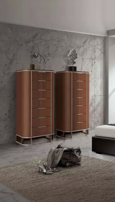 Commode Design Moderne Chambre Moderne 2x Commodes Buffet Élégant