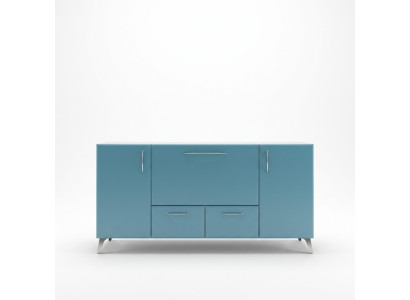 Bahut bleu pour bébé Mobilier de luxe Unités murales de salon Commodes de meubles