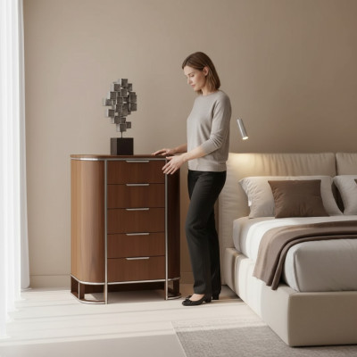 Commode Design Chambre à Coucher Moderne Style Moderne Commode Élégante Nouvelle