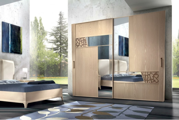 Armoire de chambre en bois Armoire en bois Meubles italiens Armoires