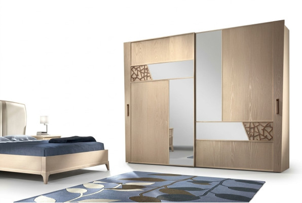 Armoire de chambre en bois Armoire en bois Meubles italiens Armoires