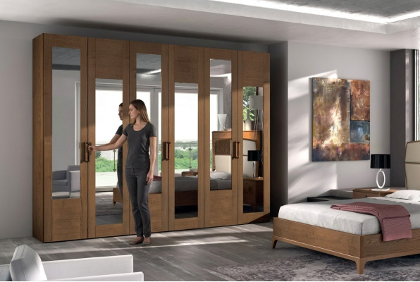 Armoire de chambre Matériau Bois Style de l'armoire Moderne nouveau