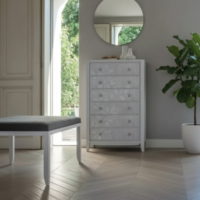 Commode Design Style Moderne Salon Commode Elégant Buffet de 130 cm