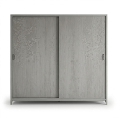 Chambre Armoire Matière Bois Armoire gris Moderne nouveau