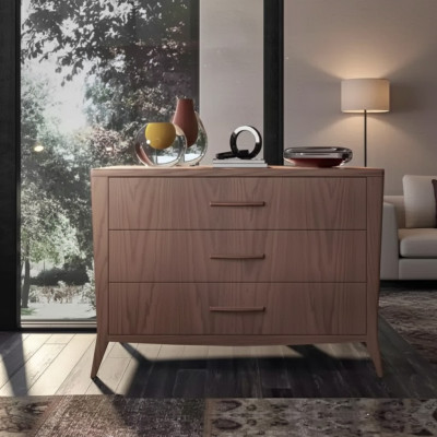 Commode Salon Bois Meubles Italie Buffet Commodes brunes Armoire