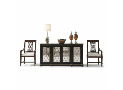 Buffet de luxe à bascule moderne neuf Matériau Bois Salon Moderne
