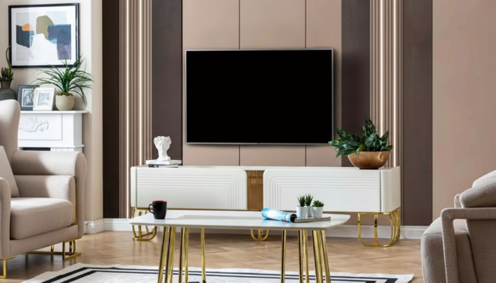Meuble TV de luxe Armoire Commode Meuble TV Buffet Armoire Buffet Nouveau