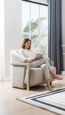Fauteuil Mobilier Fauteuil Pivotant Une Place Canapé 1 Place Salon Moderne