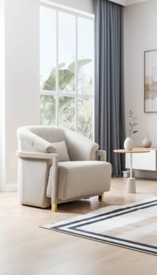 Fauteuil Mobilier Fauteuil Pivotant Une Place Canapé 1 Place Salon Moderne