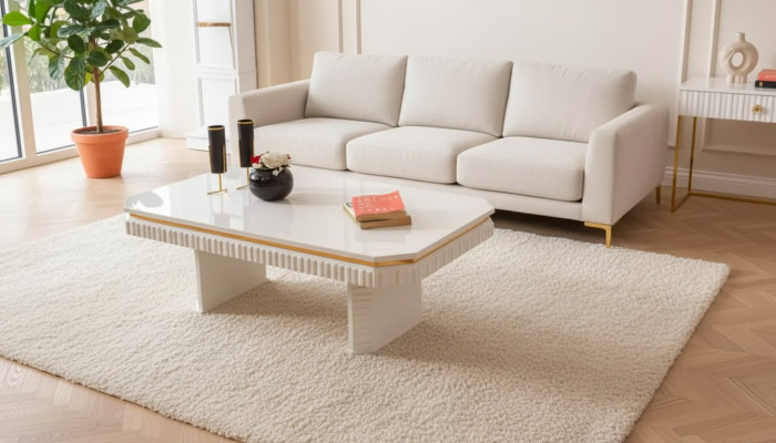 Table basse Salon Meuble Table Luxe Table d'appoint Design Moderne