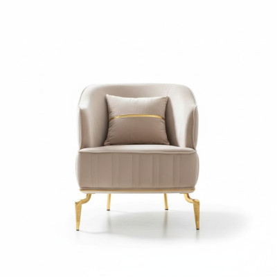 Salon Fauteuil Mobilier Fauteuil pivotant 1 place Moderne Rouge Design Textile