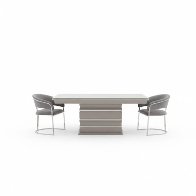 Configurer Table de groupe 6x Chaises Salle à manger Table en bois Salle à manger Concevoir nouveau