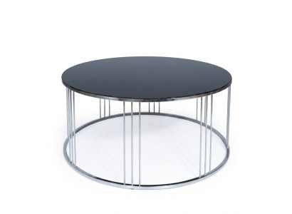 Table basse Mobilier Luxe nouvelle noir Moderne Design Salon acier inoxydable