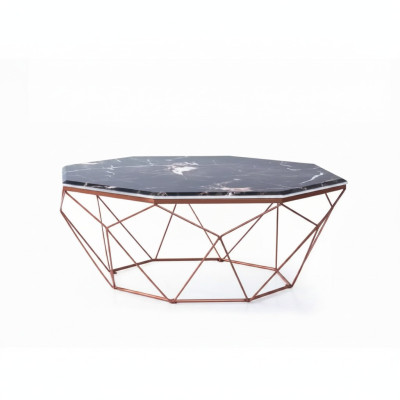 Table basse moderne en bois Table basse de salon Table basse en bois noir