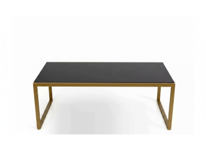 Table basse Table de salon Table de canapé Design en acier inoxydable Or Moderne