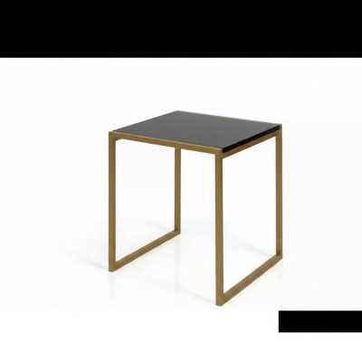 Table d'appoint de salon Mobilier Style Moderne Matériau en acier inoxydable Design