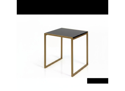 Table d'appoint de salon Mobilier Style Moderne Matériau en acier inoxydable Design